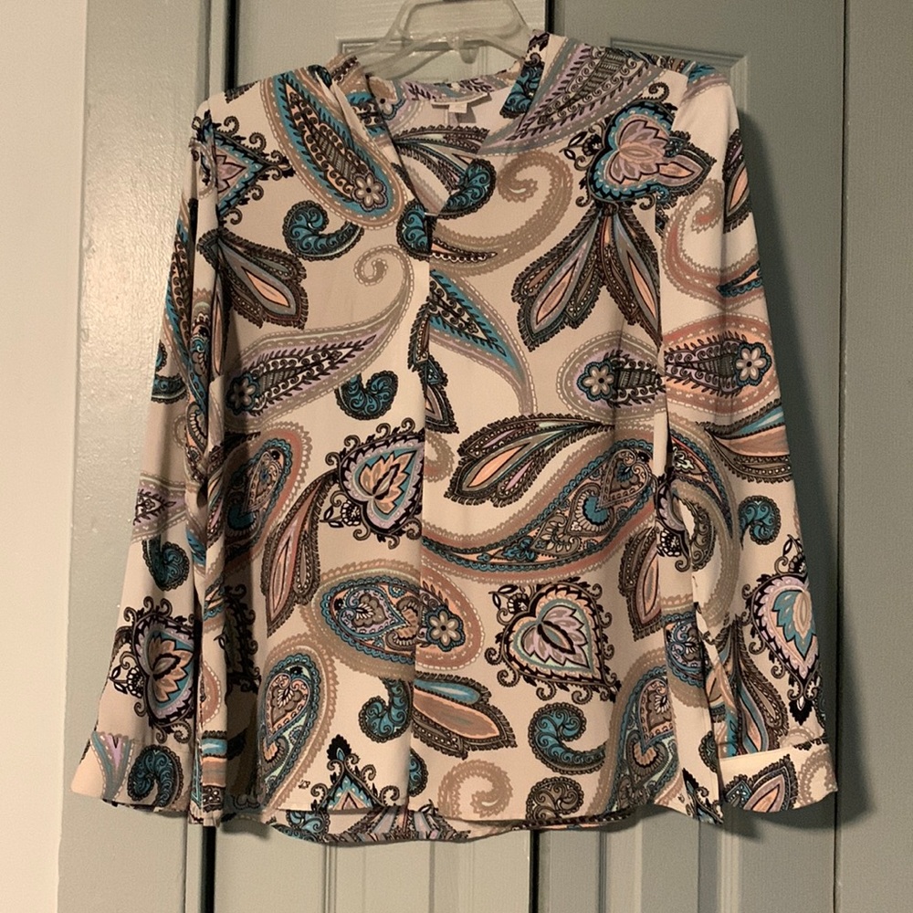 Ladies Dana Buchman blouse size XL